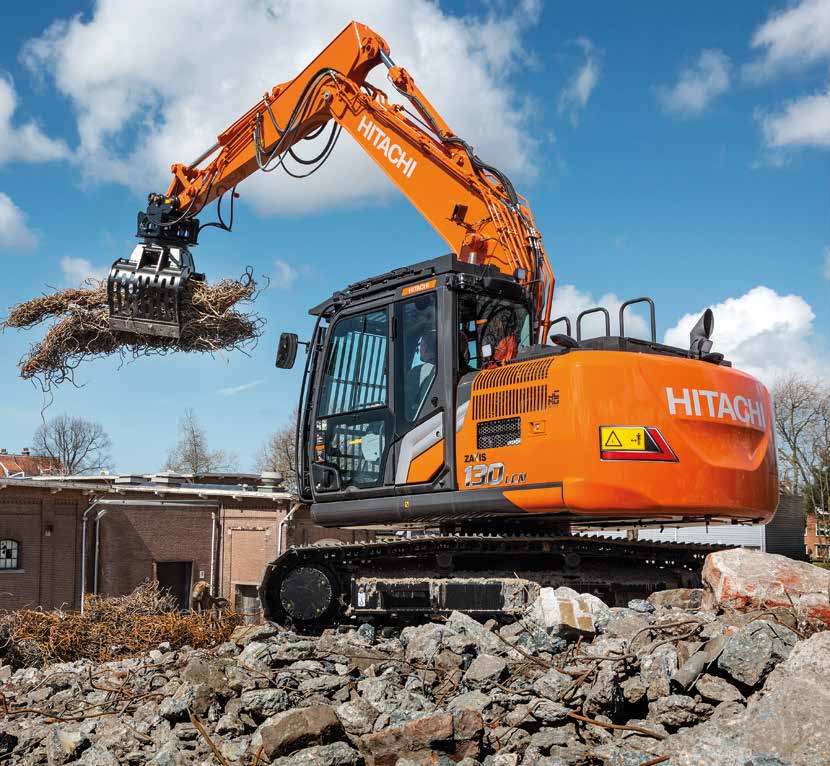 Hire HITACHI ZX135 | Tracked Excavators |East Sussex | South East 